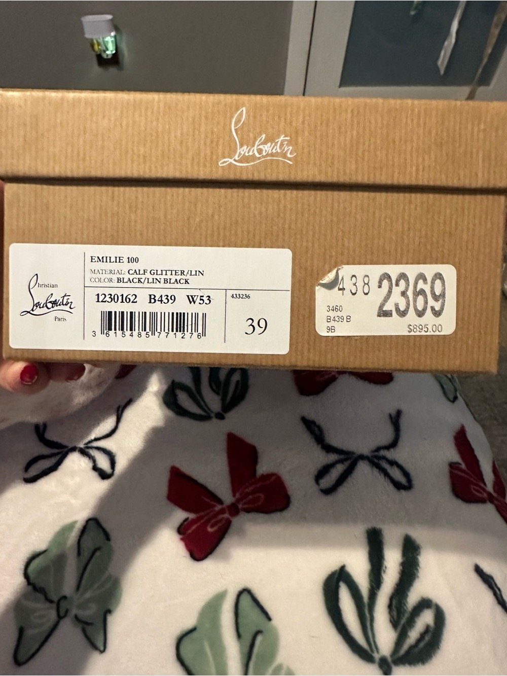 Christian Louboutin Emilie Slingback Heels Size 39 - Picture 11 of 12
